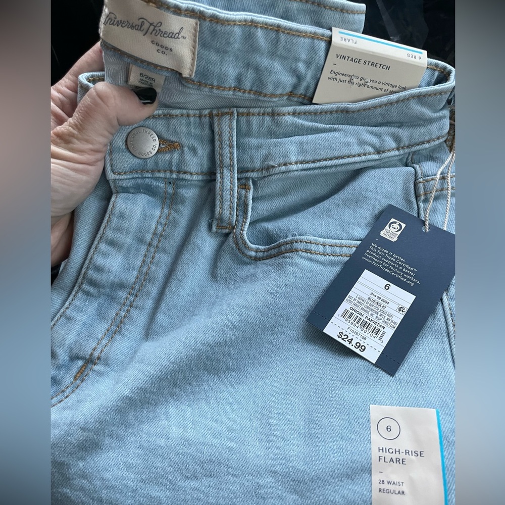 High Rise Flare Jeans